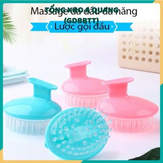 [COMBO 10]Lược gội đầu silicon, massage đầu thư giãn, làm sạch da đầu hiệu quả,  LƯỢC MASSAGE - LUOCGOIDAU724