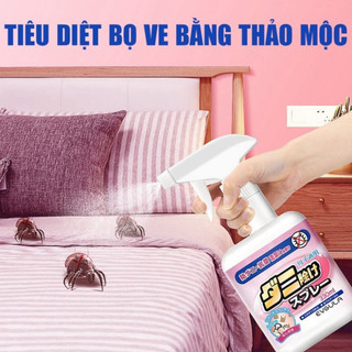 Bình Xịt Diệt Bọ Ve, Bọ Rệp, Mạt Bụi 330ml Chiết Xuất Thiên Nhiên Sử Dụng Tới 4000 Lần NGÓI HOME - BXCT01