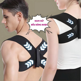 Đai Chống Gù Lưng Nam Nữ Đai Đeo Chống Gù Lưng Đai Nâng Ngực Bảo Vệ Vai Gáy Cột Sống NGÓI HOME - DCG01