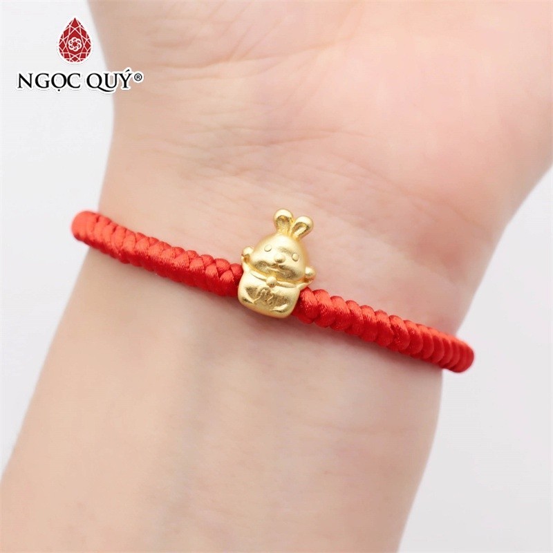Ảnh Vòng thắt dây tim bóng - làm vòng handmade - Ngọc Quý 3