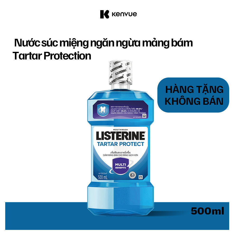 [GIFT] NSM Listerine Tartar 500ml | Shopee Việt Nam