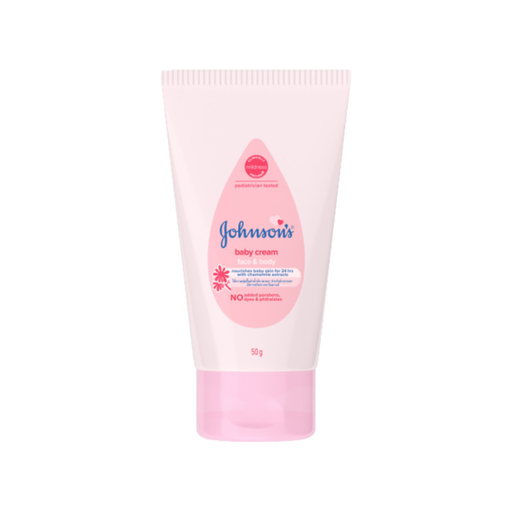 Ảnh Kem dưỡng da chứa cúc La Mã Johnson's Baby Cream 50g 1