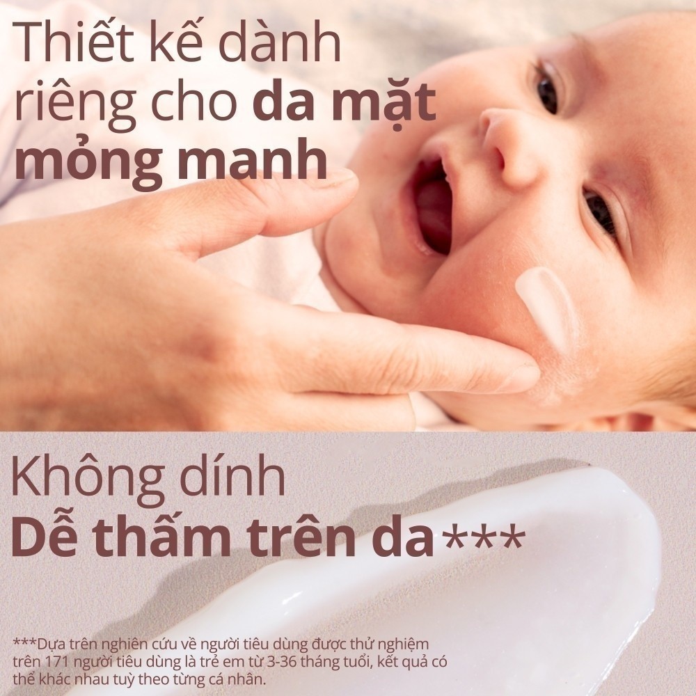 Ảnh Kem dưỡng ẩm mặt làm dịu da nhạy cảm, khô ngứa Aveeno Baby Soothing Relief 48g 1