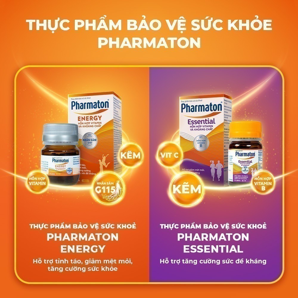 Ảnh Thực Phẩm Bảo Vệ Sức Khỏe Pharmaton Energy 30 Viên/Lọ 4