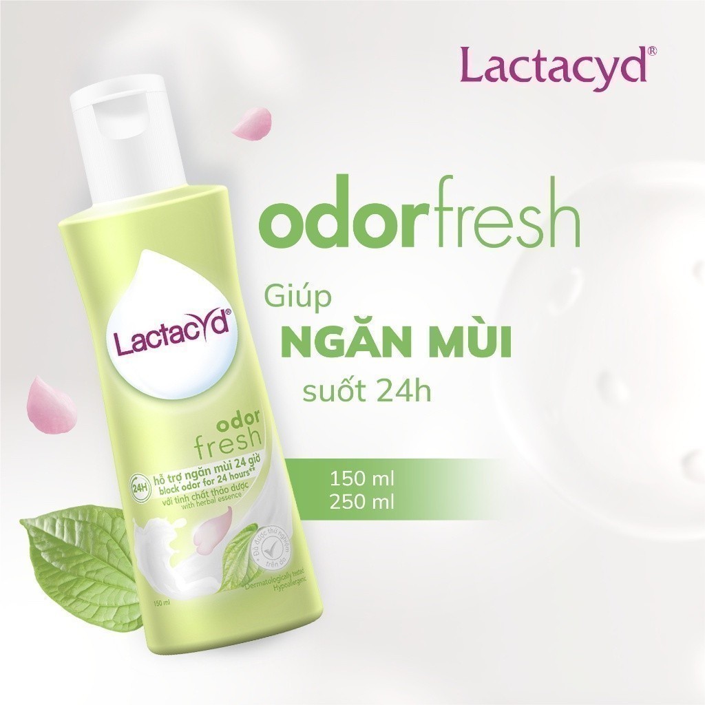 Ảnh Dung Dịch Vệ Sinh Phụ nữ Lactacyd Odor Fresh Ngăn Mùi 24H 150ml 4