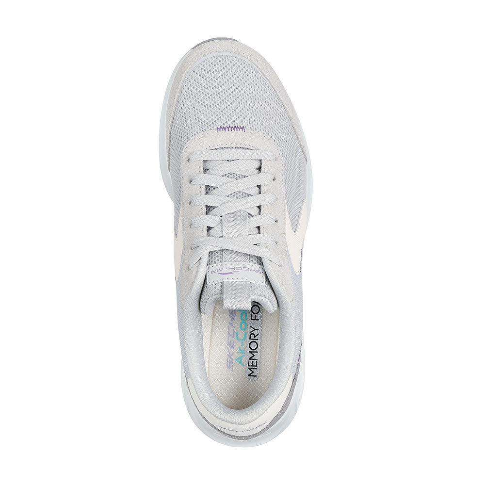 Ảnh Giày Thể Thao Nữ Skechers Sport Skech-Air Court Air Wave Thường Ngày-150076-LGMT Air-Cooled Memory Foam 2