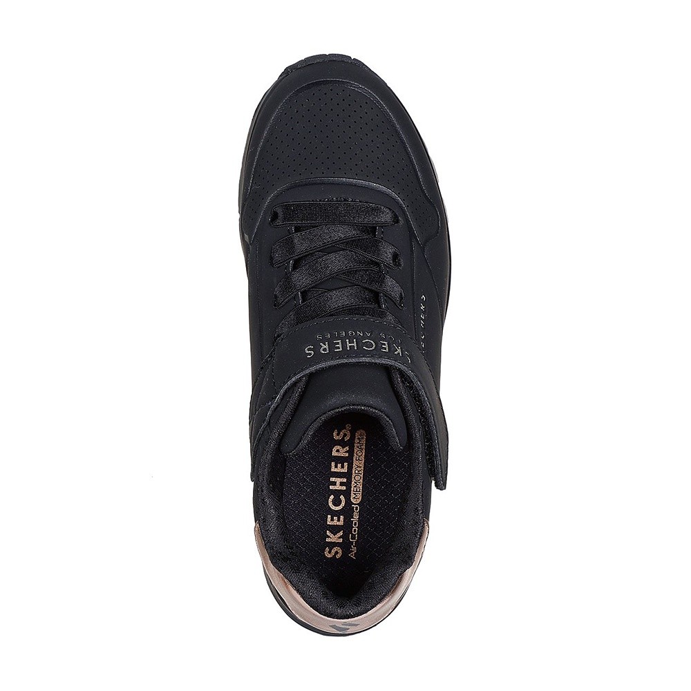 Ảnh Giày Thể Thao Bé Gái Skechers SKECHERS Street Uno Gen1 Shimmer Core - 310546L-BBK Air-Cooled Memory Foam 3