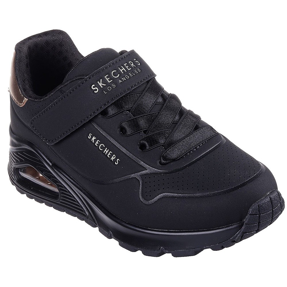 Ảnh Giày Thể Thao Bé Gái Skechers SKECHERS Street Uno Gen1 Shimmer Core - 310546L-BBK Air-Cooled Memory Foam 2