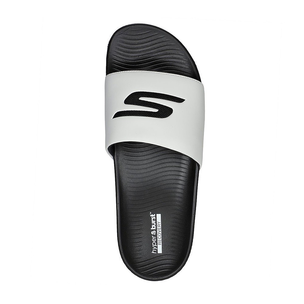 Ảnh Xăng Đan/Dép Nam Skechers On-The-GO Hyper Slide Deriver Đi Bộ - 246020-WBK 3