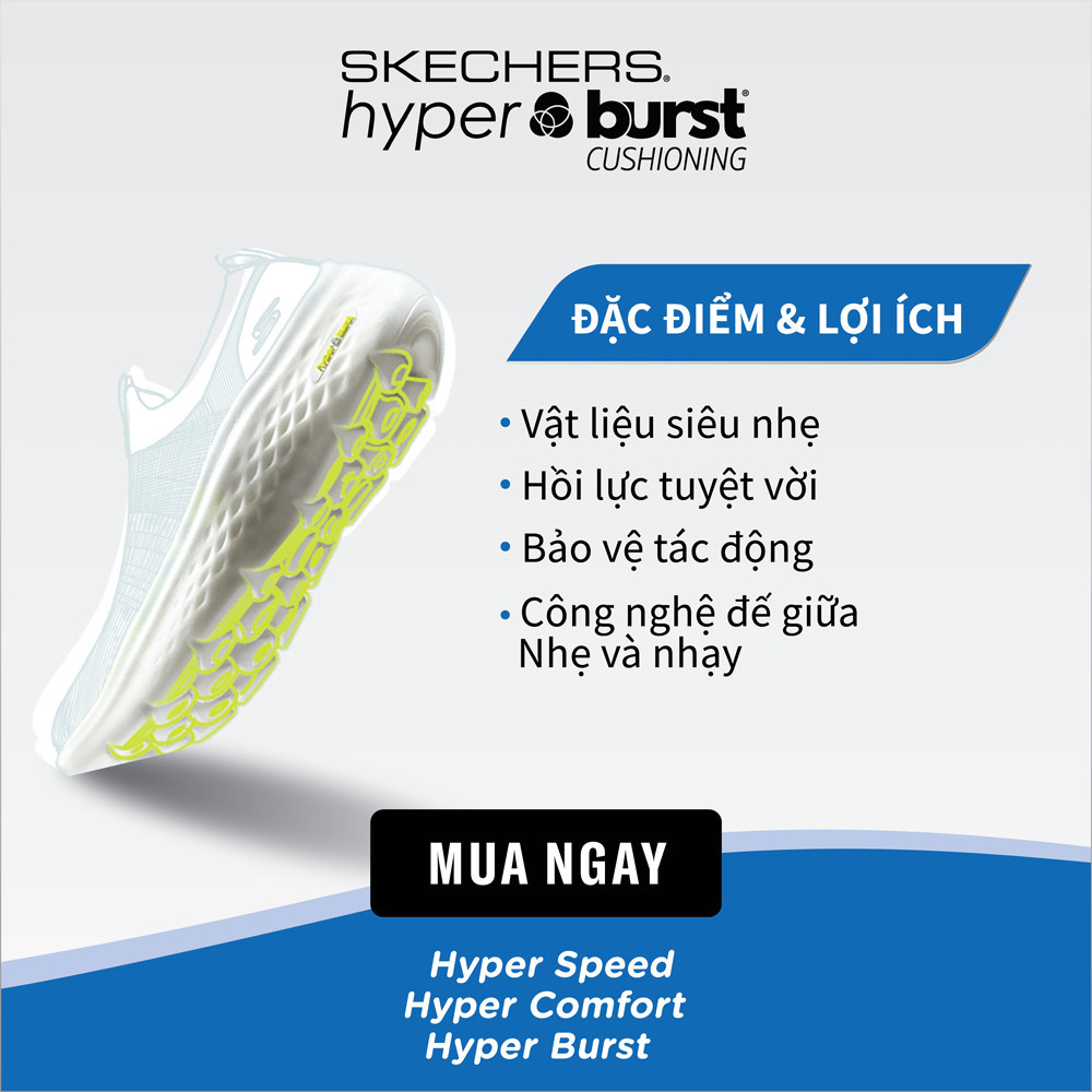 Ảnh Xăng Đan/Dép Nam Skechers On-The-GO Hyper Slide Deriver Đi Bộ - 246020-WBK 1