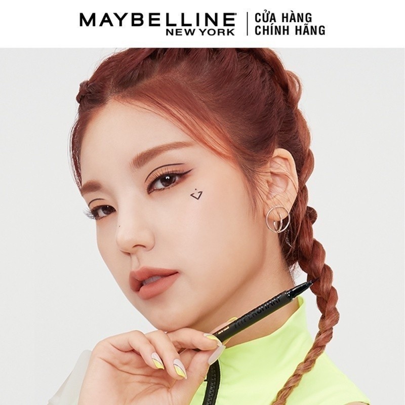Ảnh Mascara Sky High Tơi Dài Mi Waterproof và Bút Kẻ Mắt Nước Siêu Sắc Mảnh Maybelline New York 4