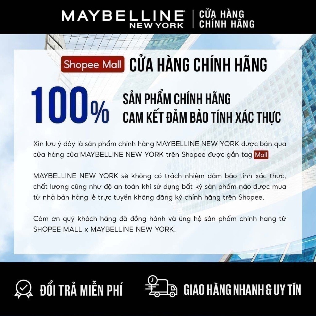 Ảnh Chì Kẻ Mày 36H Lâu Trôi, Kháng Nước, Dễ Kẻ, Chuẩn Màu Tattoo Brow Maybelline New York Pigmented Pencil 0.25g 4