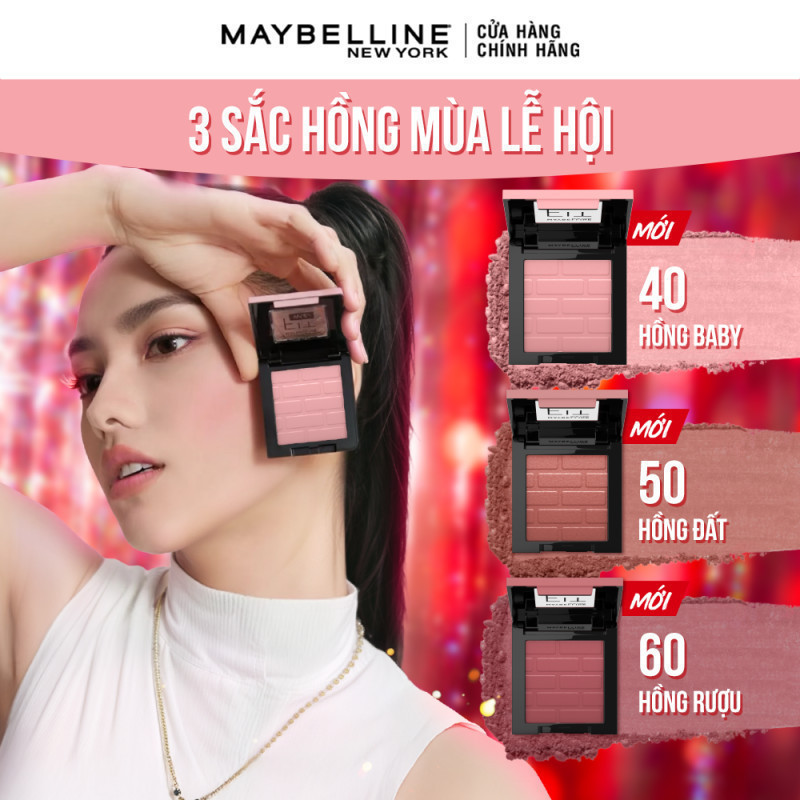 Ảnh Phấn má hồng mịn lì chuẩn màu Maybelline Fit Me Blush 4.5g 2