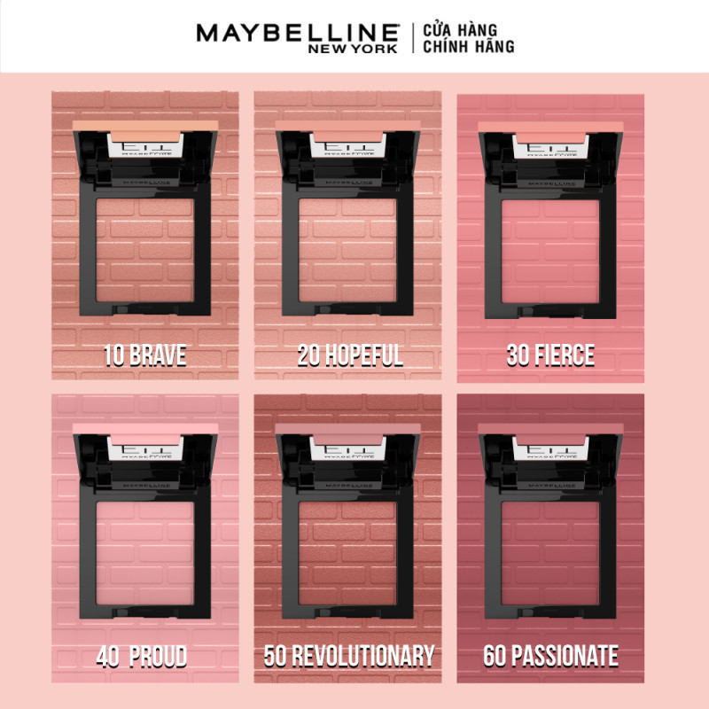 Ảnh Phấn má hồng mịn lì chuẩn màu Maybelline Fit Me Blush 4.5g 3