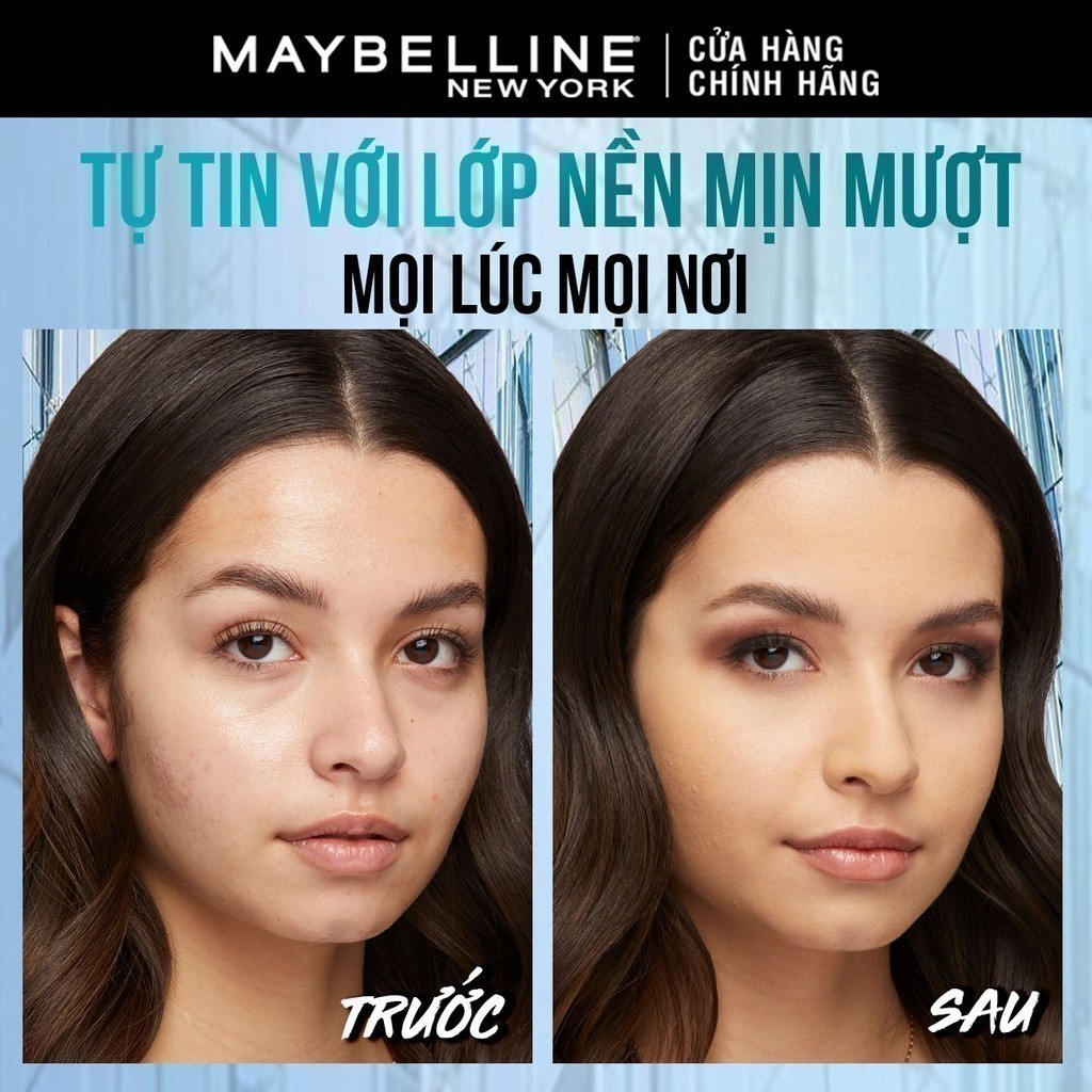 Ảnh Phấn Phủ Kiềm Dầu Mịn Lì 16H, Che Phủ, Chống Nắng SPF32 PA+++ Maybelline New York Fit Me Compact 6 2