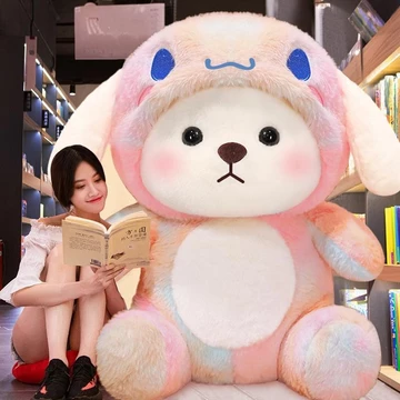 【Gối cao】Đồ chơi nhồi bông gấu lớn, thú nhồi bông dễ thương, gấu ôm, gấu bông, gấu trúc, búp bê ngủ, quà sinh nhật cho b