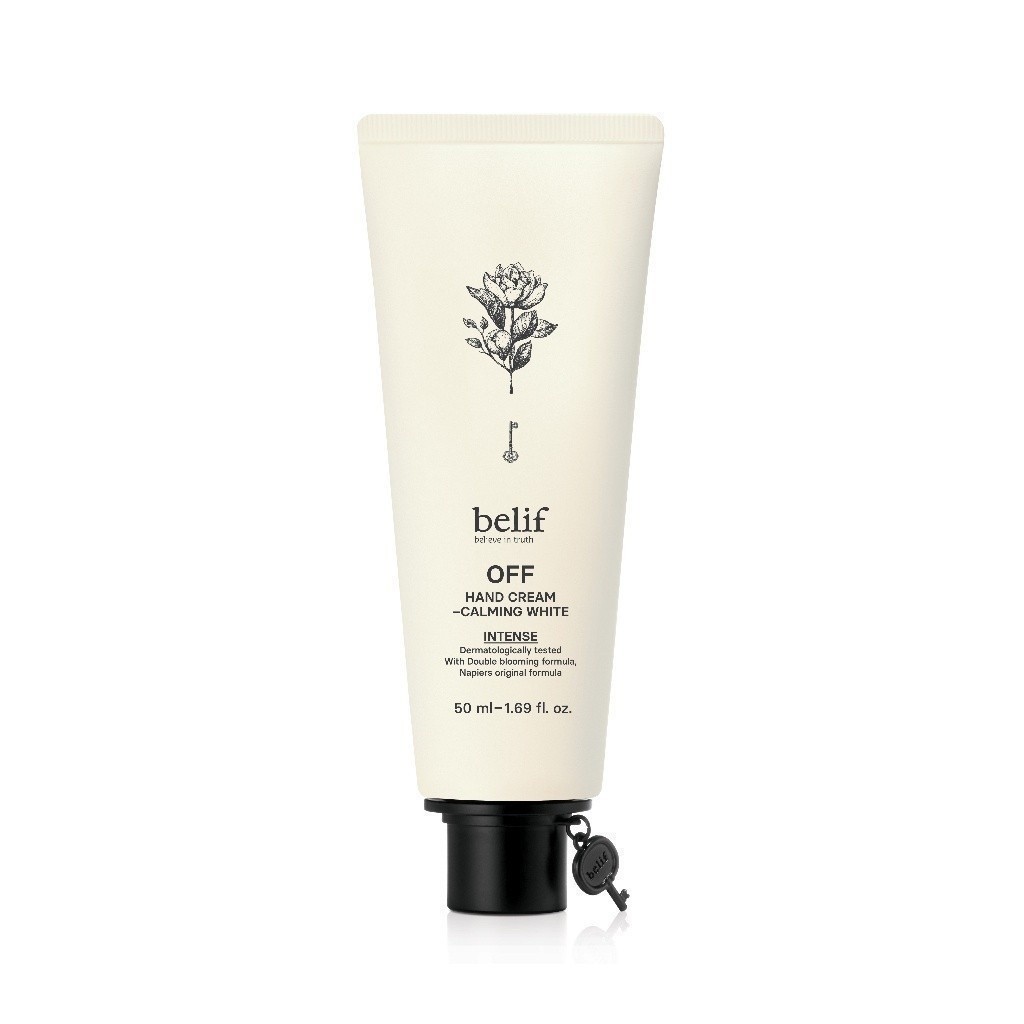Ảnh Kem dưỡng ẩm và làm dịu da tay belif Hand Cream INTENSE Calming White 50ml 2