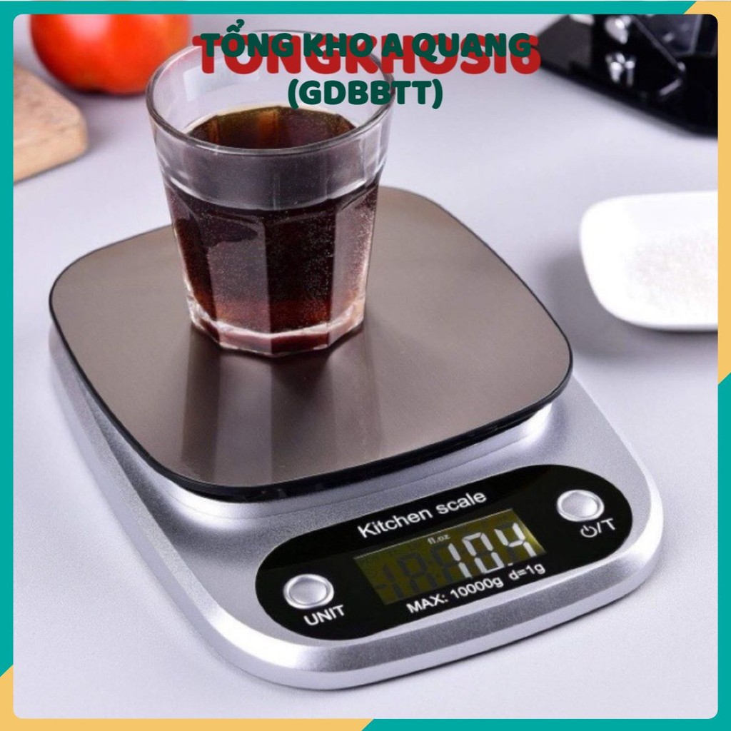 Cân điện tử nhà bếp tiểu ly mini Galaxy Coffee định lượng 1kg 3kg 5kg 10kg cân tiểu li cao cấp tặng kèm 2 viên pin