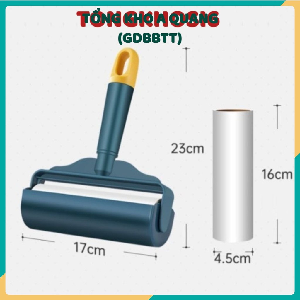 Cây lăn bụi giường, quần áo, chăn, thảm, lăn giường, cây lăn đa năng cao cấp, lõi lăn 60 lớp siêu dính