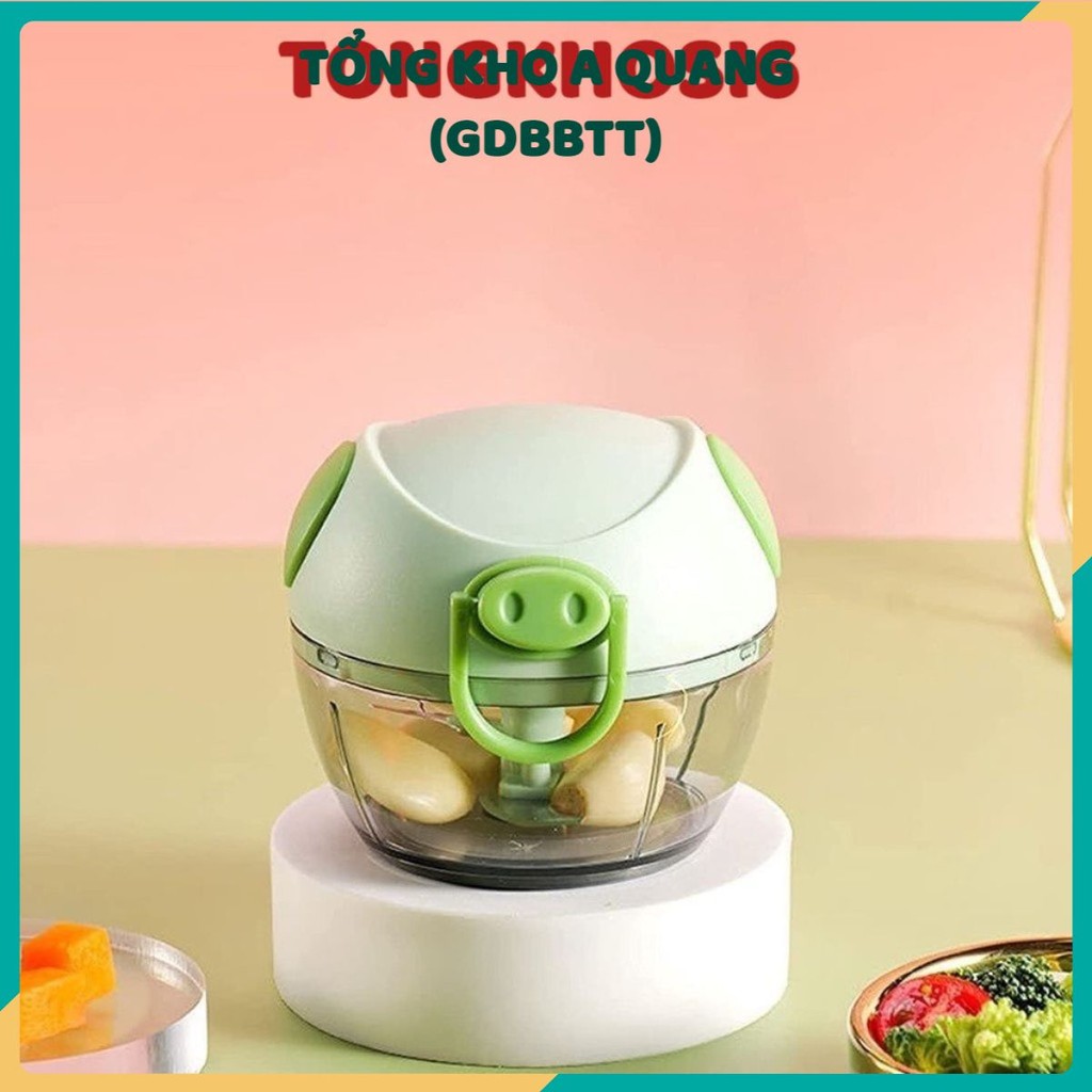 Máy Xay Tỏi Ớt Đa Năng Mini Cầm Tay Loại Mới