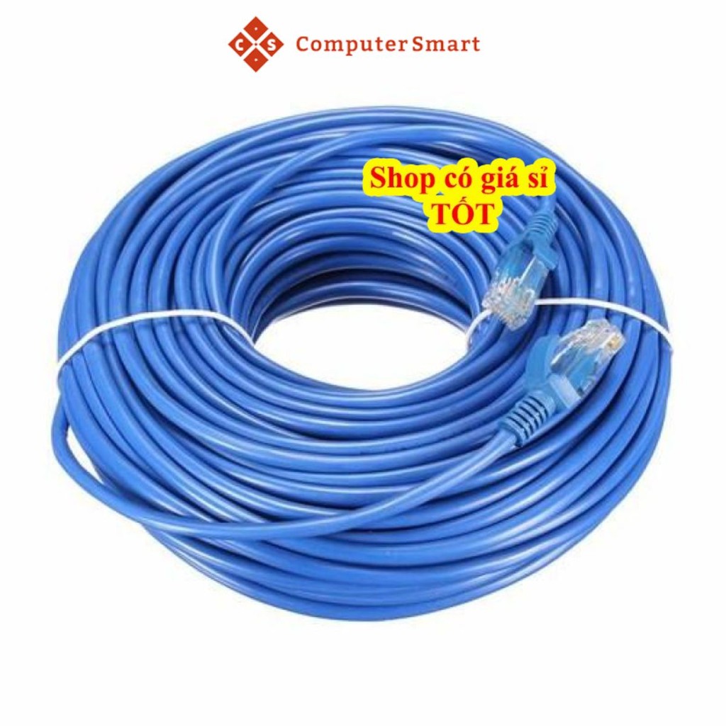 Dây Mạng⚡️Dây Cáp Mạng Internet⚡️Dây Lan Bấm Sẵn 2 Đầu Dài 35m truyền ...