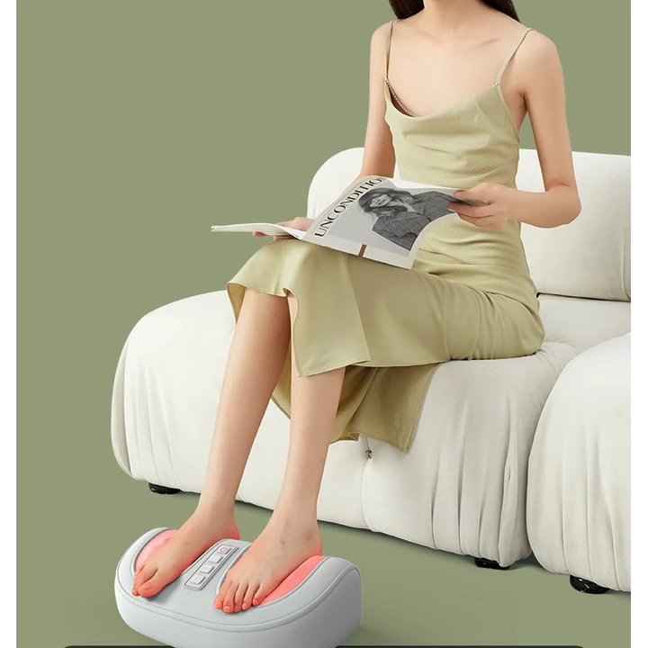 Máy mát xa chân nhỏ với chườm nóng cho lòng bàn chân và bắp chân
