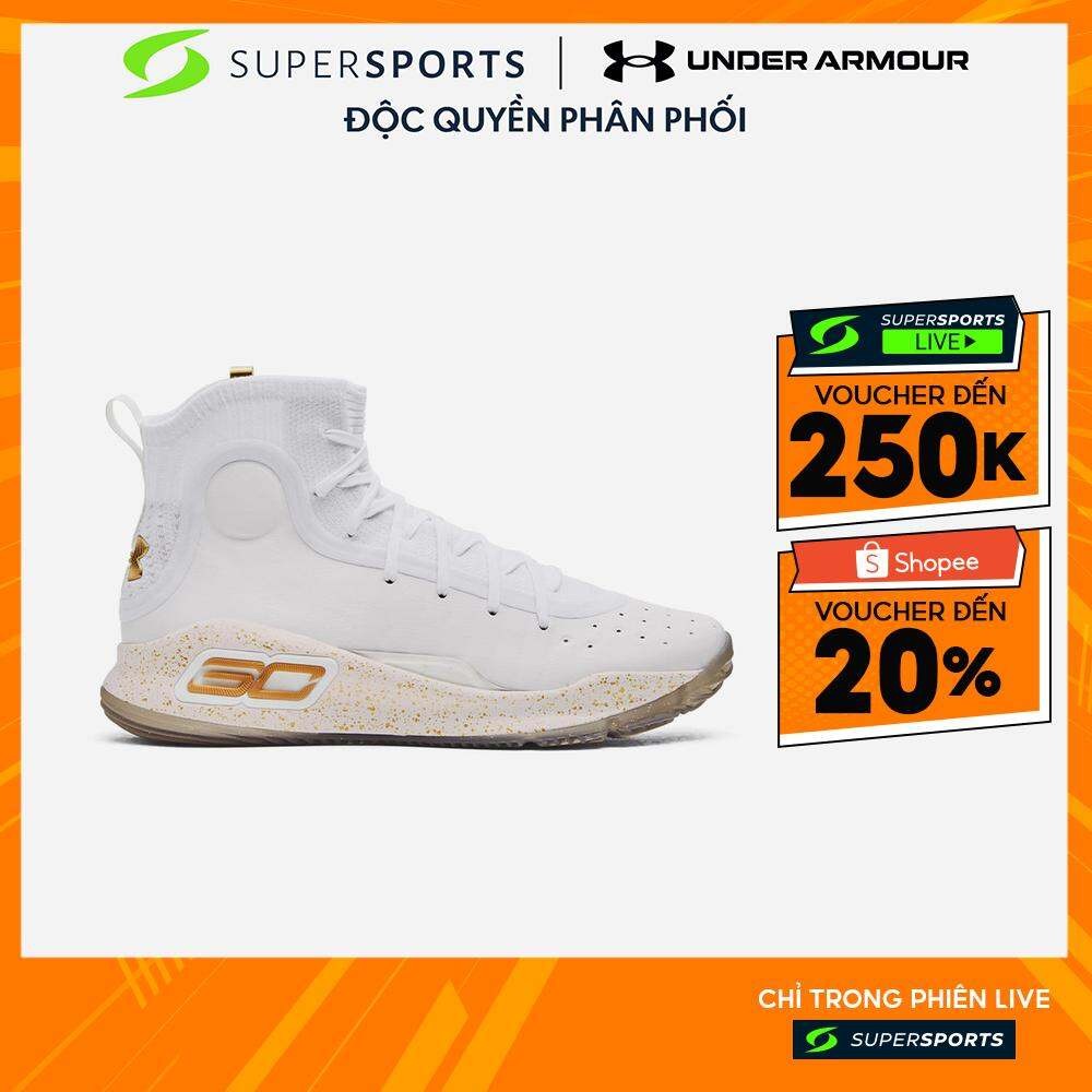 Giày Bóng Rổ Nam Under Armour Curry 4 Retro - Trắng - 1298306-111 LS100 ...
