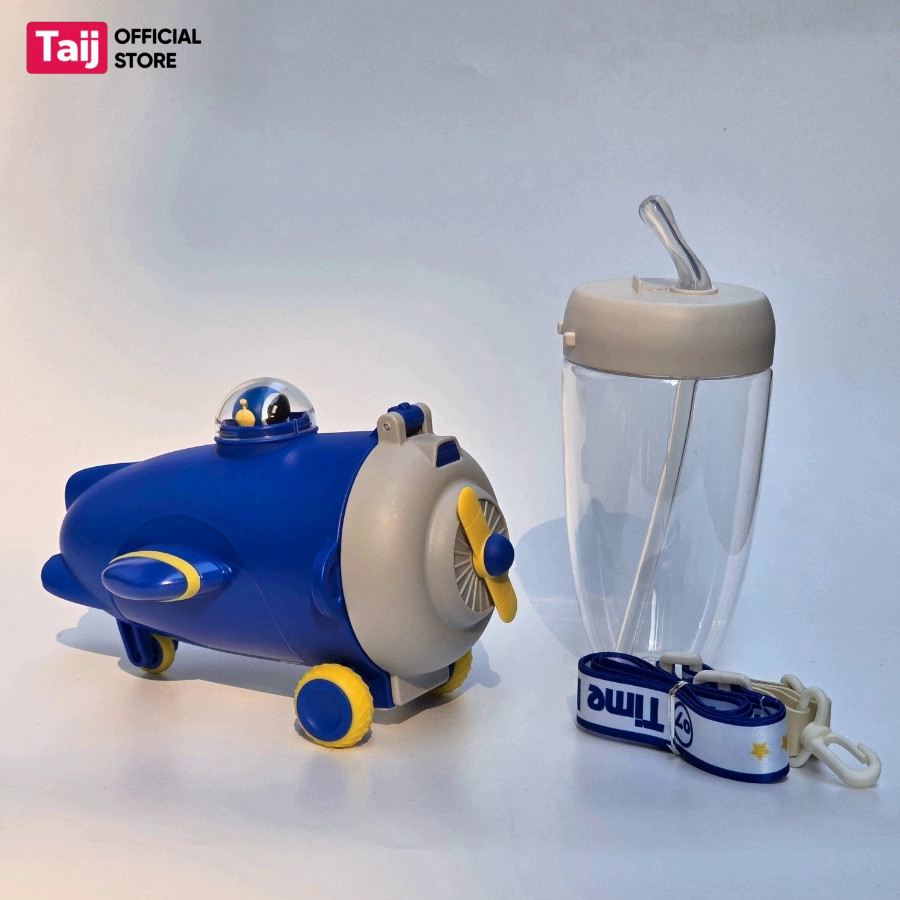 Bình Giữ Nhiệt Mini, Bình Giữ Nhiệt Cho Bé Cao Cấp Hình Cốc Bay Dễ Thương 550ml Nhiều Màu Sắc