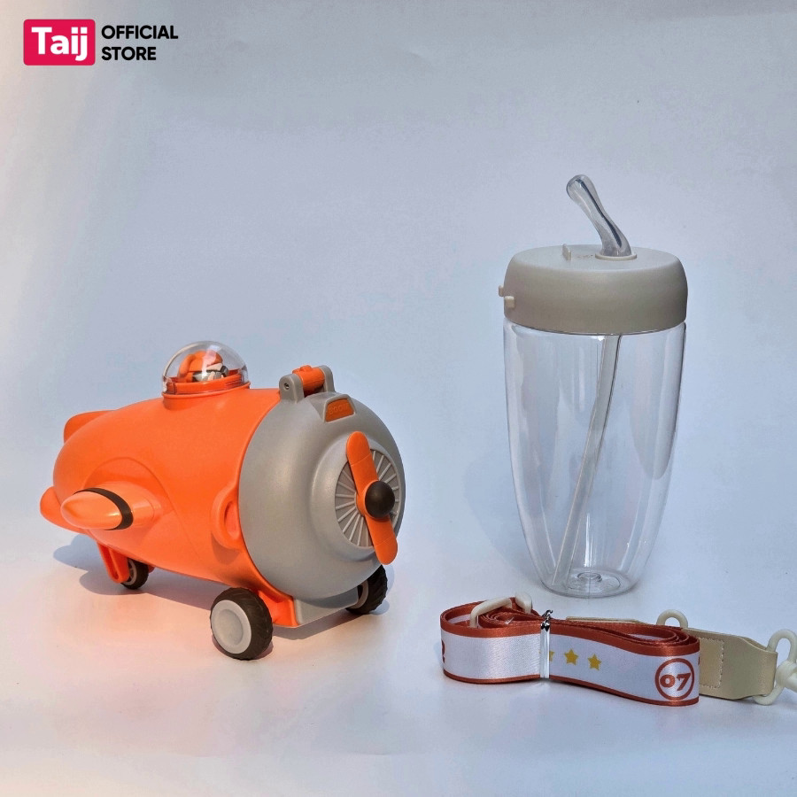 Bình Giữ Nhiệt Mini, Bình Giữ Nhiệt Cho Bé Cao Cấp Hình Cốc Bay Dễ Thương 550ml Nhiều Màu Sắc