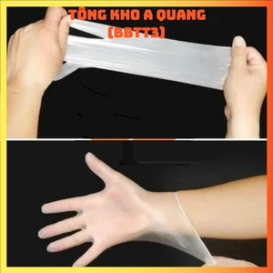 100 GĂNG TAY DÙNG MỘT LẦN VICTORIA BAY,GANG TAY LÀM BẾP AN TOÀN - Găng Tay Cao Su Chất Lượng Cao, An Toàn, Bền Bỉ