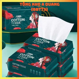 Khăn Mặt Dùng 1 Lần, 100% Tự Nhiên,Khăn Lau Khô An Toàn Cho Da Nhạy Cảm - KHĂN KHÔ MINAIER ĐA NĂNG DẠNG RÚT 50 TỜ