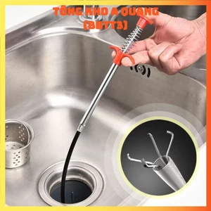 CÂY GẮP RÁC CỐNG 4 CHẤU THÔNG MINH – Dụng Cụ Thông Tắc Cống Lấy Rác Trong Đường Ống,Cây Lấy Rác Loại Bỏ Tóc Rụng Dễ Dàng