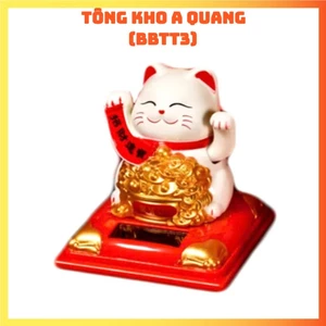MÈO THẦN TÀI, MÈO THẦN TÀI VẪY TAY HÚT TÀI LỘC SỬ DỤNG NĂNG LƯỢNG MẶT TRỜI - MA:MEOTHANTAI