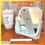 Gương Trang Điểm Để Bàn, Gương Soi Di Động Dòng Thấp 2 Mặt Xoay 360 Độ - GƯƠNG LÚA MẠCH , GƯƠNG TRANG ĐIỂM