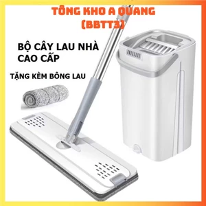 Chổi Lau Nhà Tự Vắt Thông Minh Cao Cấp Tiện Lợi , CÂY LAU NHÀ THÁO LẮP - BỘ LAU NHA