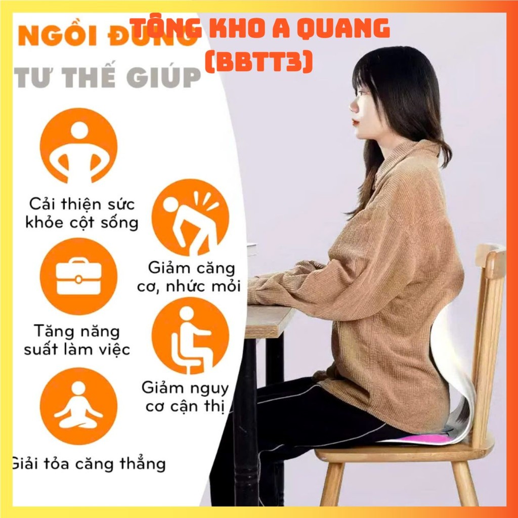 GHẾ CÔNG THÁI HỌC - Ghế Điều Chỉnh Tư Thế Chống Gù Lưng, Ghế Công Thái Học  Chỉnh Dáng Ngồi Đúng Nam Nữ, Trẻ Em