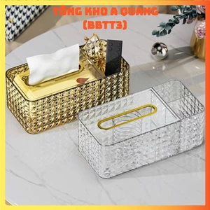 HỘP ĐỰNG GIẤY ĐỂ BÀN, Trong Suốt Tiện Lợi - HOPDUNGGIAY265
