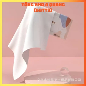 Bịch 60 Tờ Khăn Giấy Ướt 3 Lớp, Khăn Giấy Uớt Không Cồn An Toàn Cho Da - KHĂN ƯỚT LAU MẶT CHO MẸ, EM BÉ - KHANUOTCHOBE34
