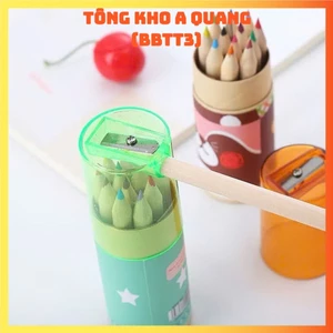 HỘP 12 BÚT CHÌ MÀU , Bút Chì Màu Dễ Thương Cho Bé Tập Tô Vẽ,Đồ Dùng Học Tập Văn Phòng Phẩm - BUTCHIMAU9145