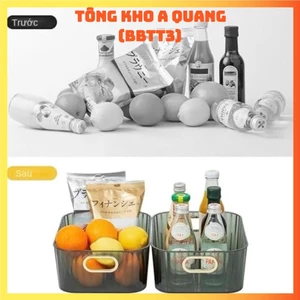 KHAY NHỰA ĐỰNG ĐỒ ĐỂ BÀN ĐA NĂNG SIZE TO, Khay Trong Suốt Kiểu Dáng Sang Trọng - KHAYDUNGDO48