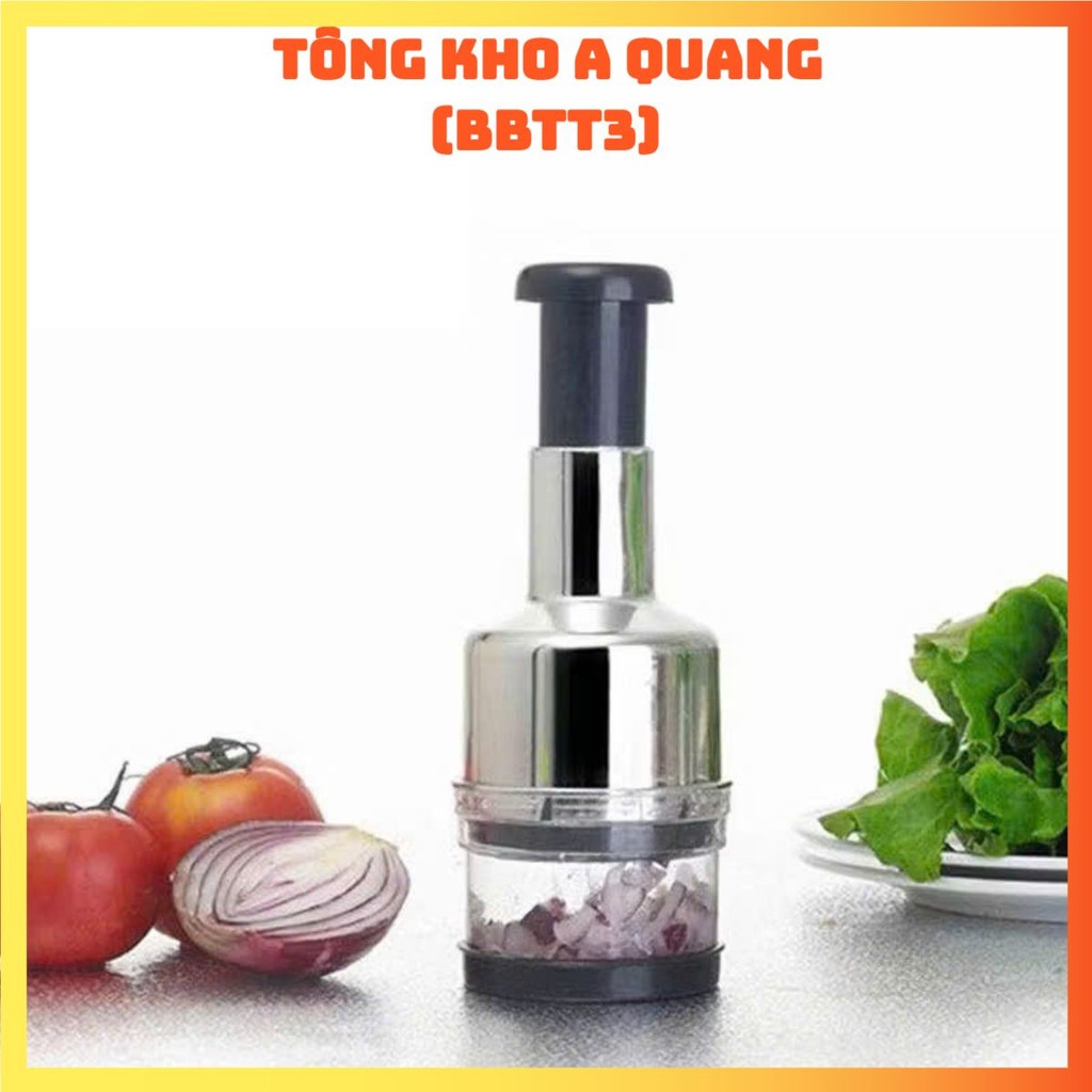 Dụng cụ dập, xay hành tỏi, ớt nhà bếp,  DẬP TỎI INOX - DAPHANHTOI446