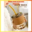 Cốc Giữ Nhiệt Thủy Tinh Tặng Kèm Bao Da Ống Hút , Ly Chịu Nhiệt Dùng Uống Cafe Sang Chảnh - COC738