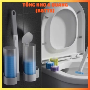Bộ cọ vệ sinh toilet đa năng diệt vi khuẩn, Bàn chải vệ sinh siêu sạch , CỌ DÙNG 1 LẦN - COVESINH89