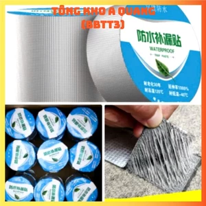 BĂNG KEO CHỐNG THẤM, Cuộn 5 Mét Băng Keo Dán Rộng10cm, Miếng Siêu Dính, Chống Thấm Nước, Keo Chống Dột -MA:5BANGKEO