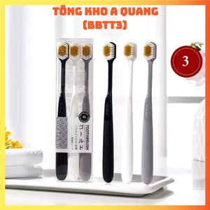 BỘ 3 BÀN CHẢI NHẬT , Bàn Chải Đánh Răng Nhật Bản DANY Bộ 3 Chiếc Bàn Chải Lông Mềm Mại Đánh Sạch Sâu: BANCHAINHAT35