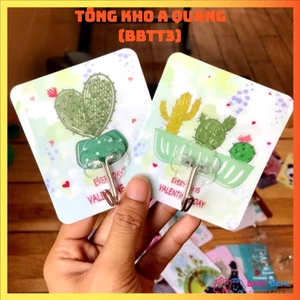 MÓC DÁN TƯỜNG 3D, Móc dán tường,Móc dan tương 3D chịu lực lên đên 10kg - MA: MOCDINHTUONG7