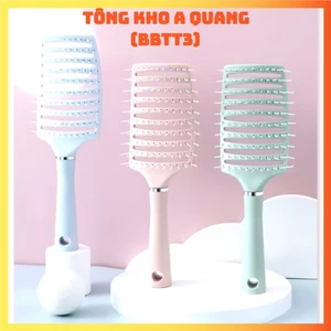 LƯỢC CHẢI TÓC MASSAGE, Lược Chải Tóc Thoáng Khí Massage Da Đầu Êm Ái Không Rối Tóc , MÀU NGẪU NHIÊN - MA: LUOCMASSACE78
