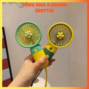 Quạt Cầm Tay Mini Sạc Tích Điện Nhỏ Gọn, Quạt Mini Thời Gian Sử Dụng 2-4 Tiếng Nhiều Kiểu Dáng Màu Sắc 92469