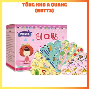 Hộp 120 Miếng Băng Y Tế URGO Hoạt Hình Dễ Thương - Băng Cá Nhân Tránh Nhiễm Trùng An Toàn Tiện Lợi - HỘP HỒNG LOẠI 1 XỊN
