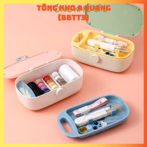 HỘP KIM CHỈ ĐA SẮC, Bộ Dụng Cụ May Vá Đa Năng Cao Cấp - Hộp Kim Chỉ Và Dụng Cụ May Vá Gấp Gọn Sang Trọng-MA: HOPKIMCHI